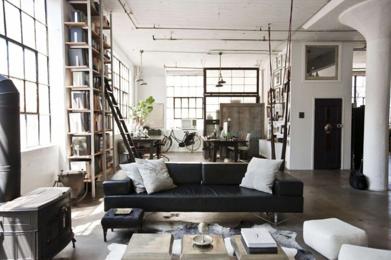 Sofa Design For Industrial Living Room