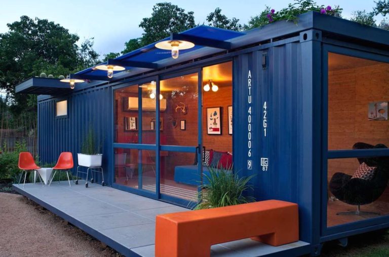 Sustainable Shipping Container House