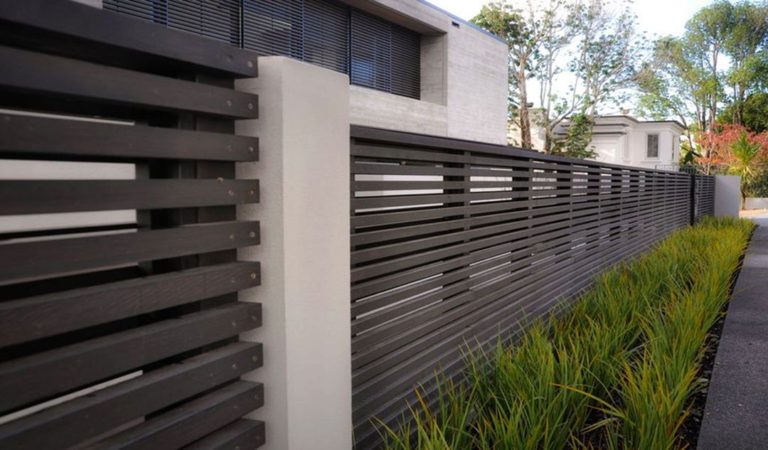 Modern Metal Fence Design Ideas