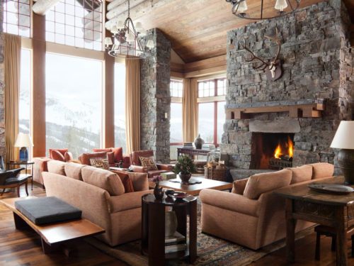 Cozy Rustic Interior from 1stdibs