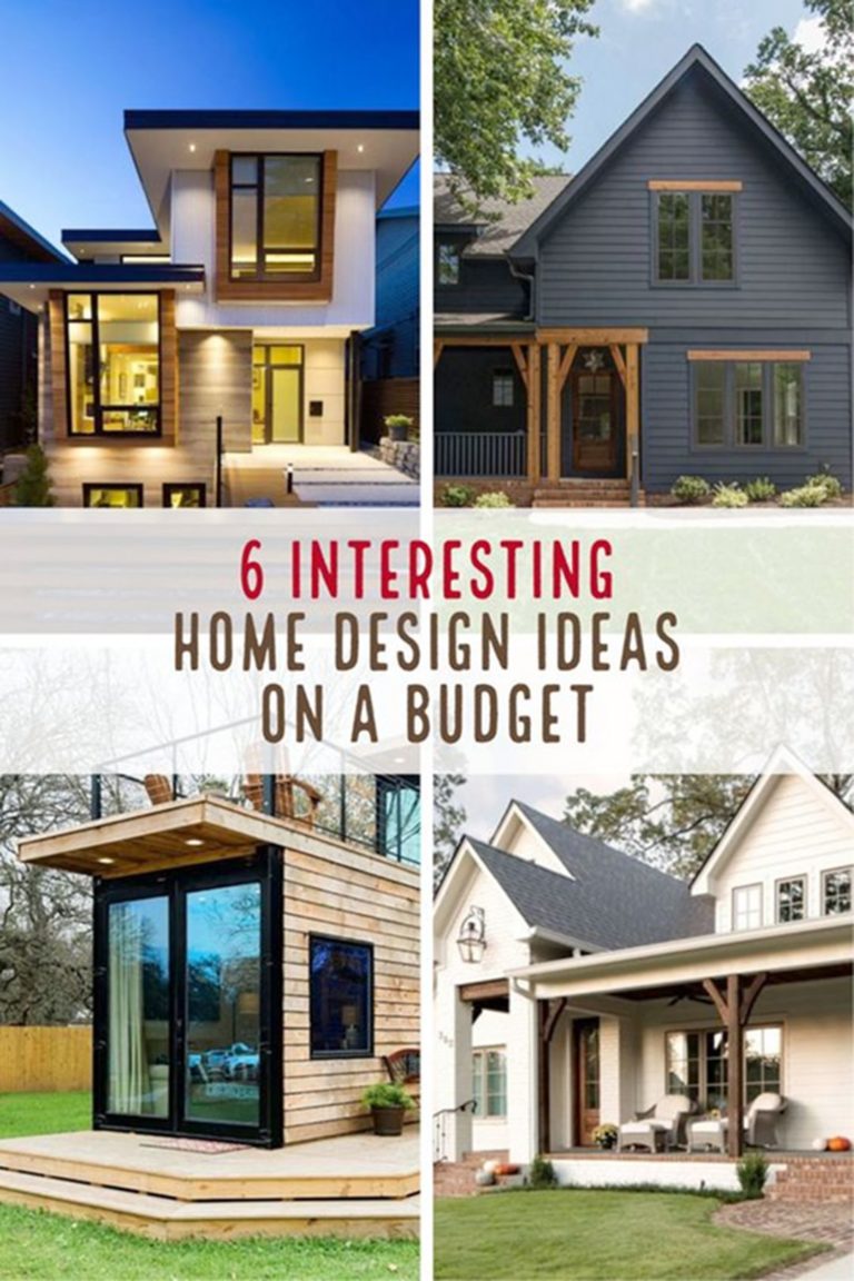 Interesting Home Design Ideas On A Budget