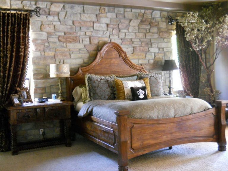 Modern Rustic Bedroom Decorating from Zule Magriffin