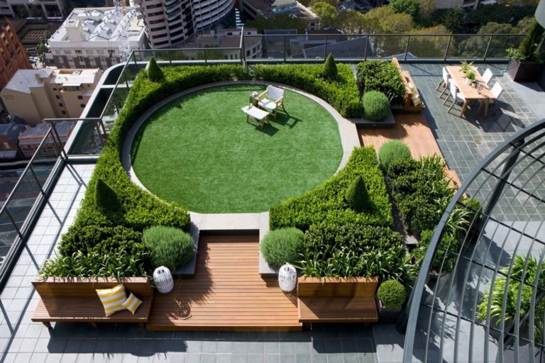 Rooftop Landscape Terrace Ideas