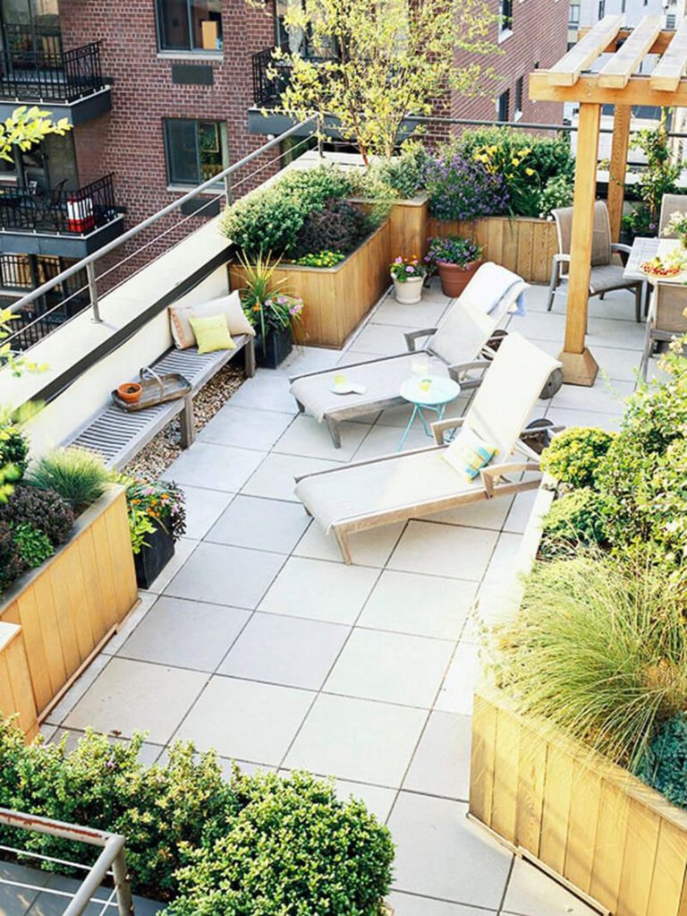 Simple Rooftop Garden Ideas