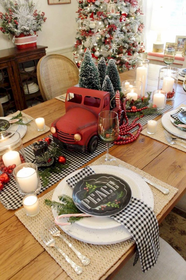 Amazing Christmas Table Decoration Ideas for Everyone