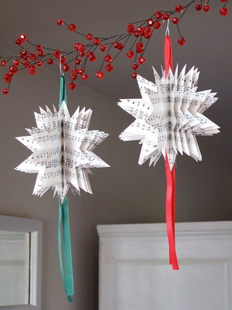Beautiful Paper Christmas Decorations Ideas