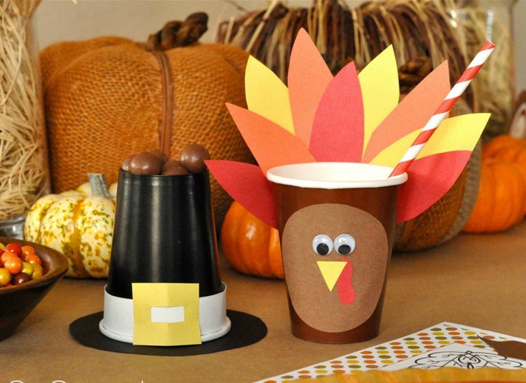 Easy DIY Kids Thanksgiving Table Ideas