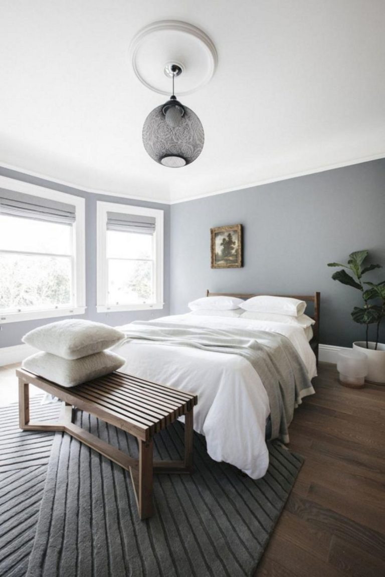Elegant And Minimalist White Bedroom Design Ideas
