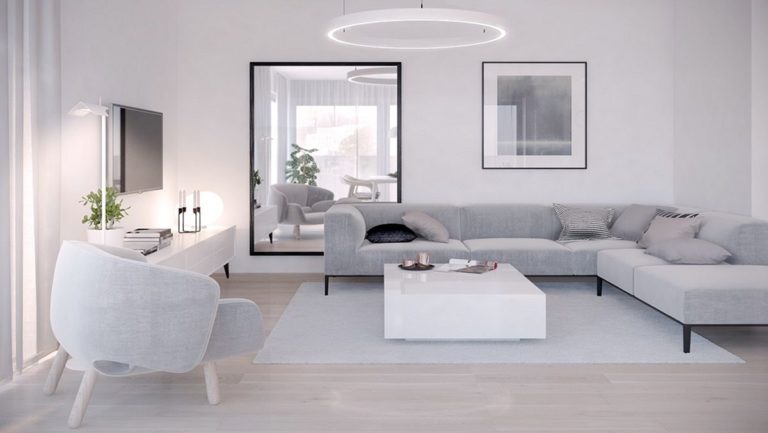 Gorgeously Minimalist Living Rooms