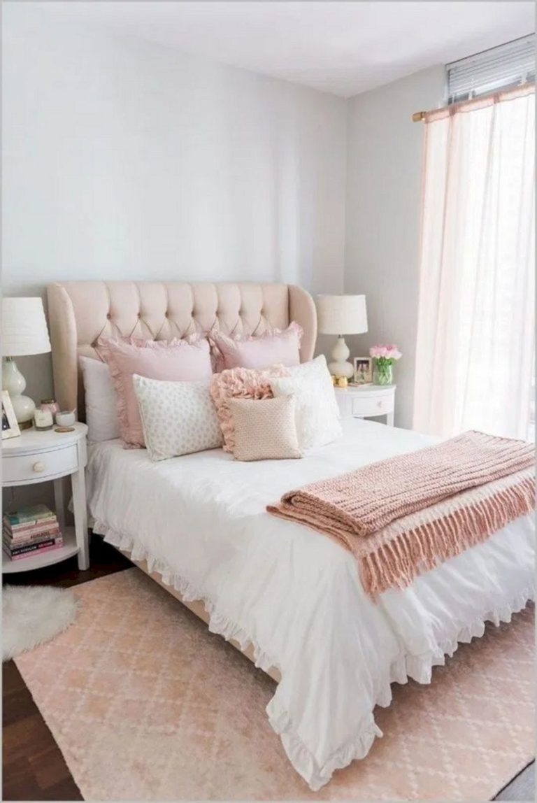 Gray Blush Decorating Ideas for Bedroom