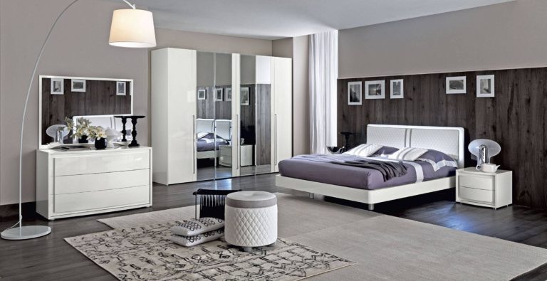 Italy Wood Modern Contemporary Master Beds