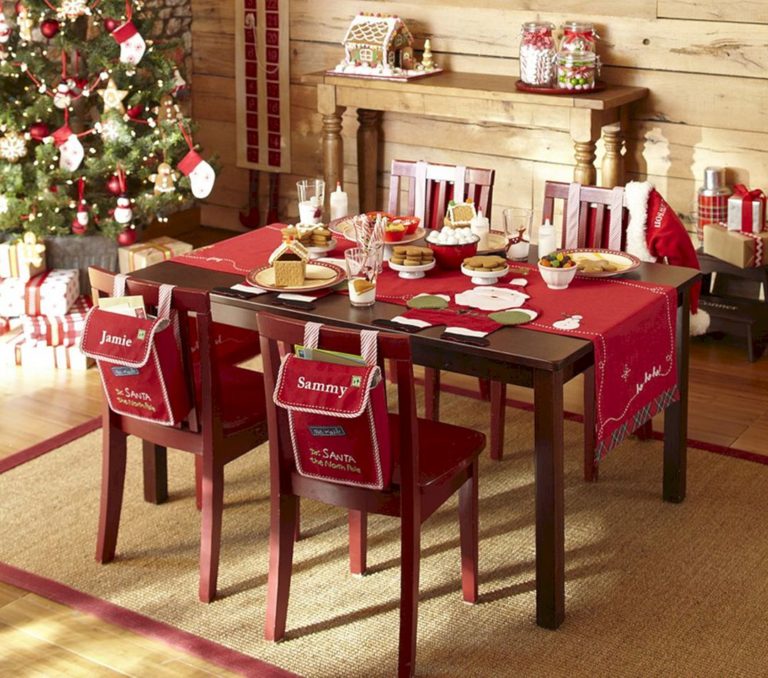 Stunning Christmas Dinner Table Decoration Ideas