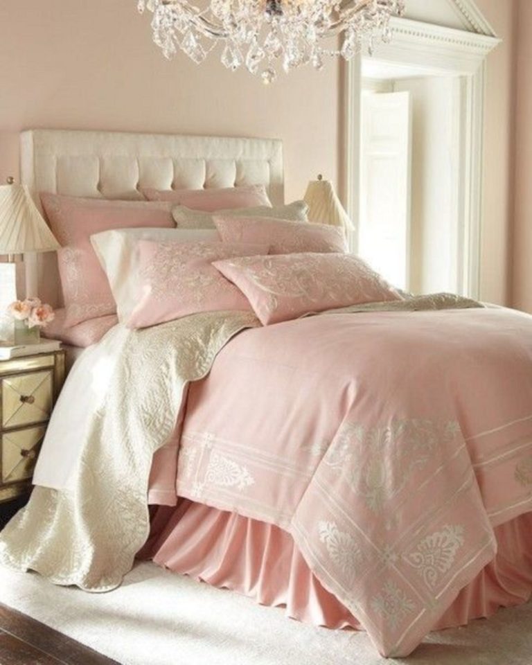 Wonderful Bedroom With Blush Pink Ideas