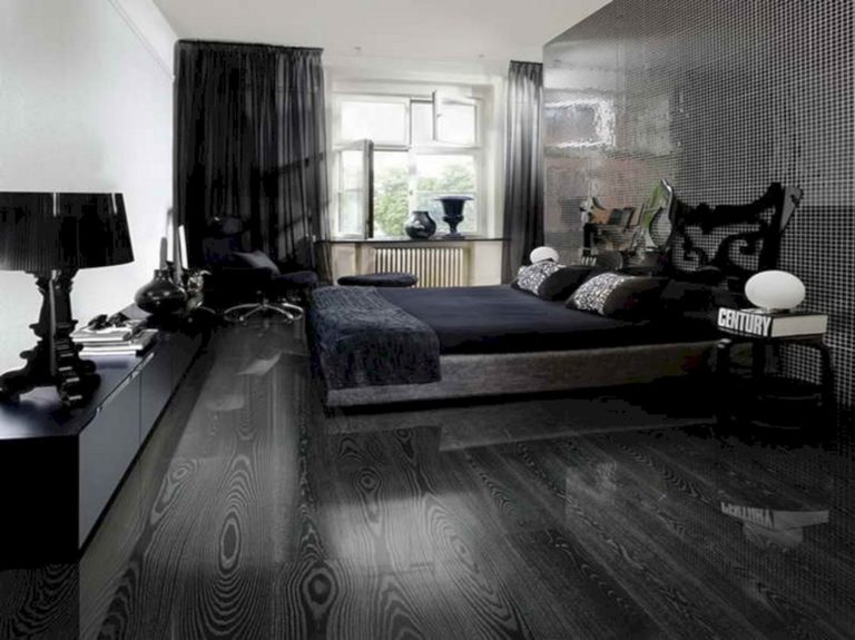 Black Hardwood Flooring As An Excellent Combination
