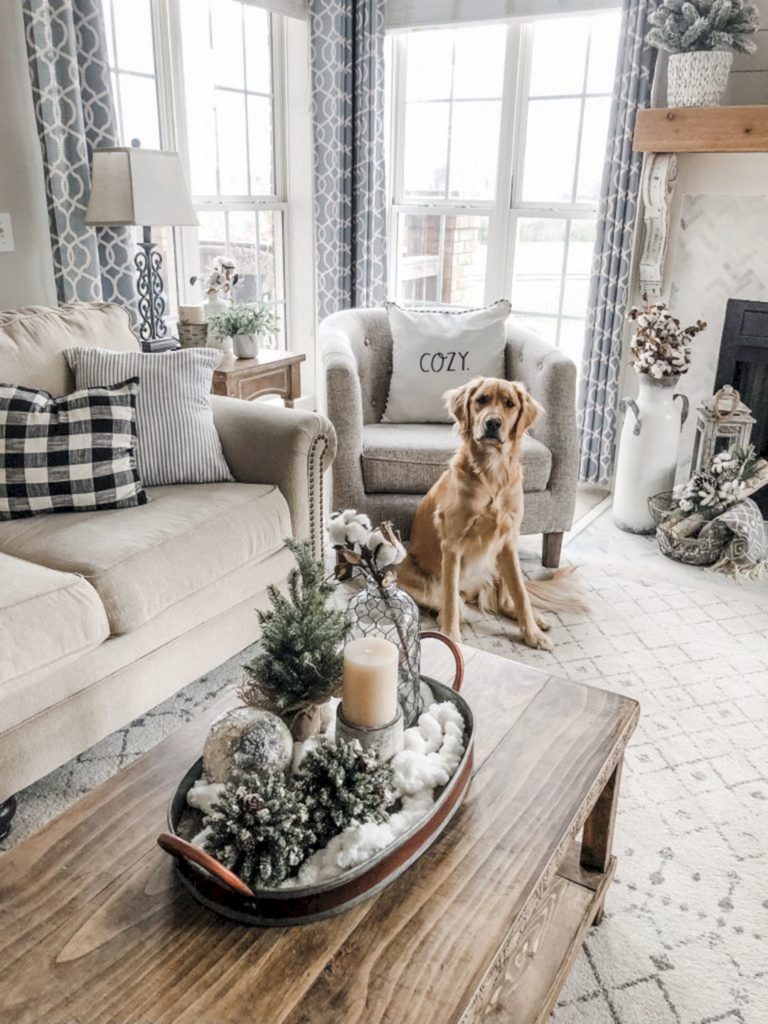 Cozy Winter Living Room Decor