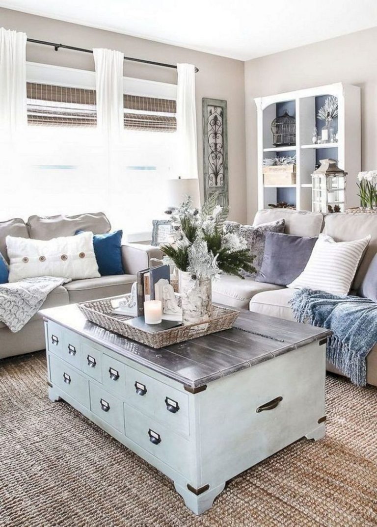 Fabulous Winter Living Room Decor Ideas