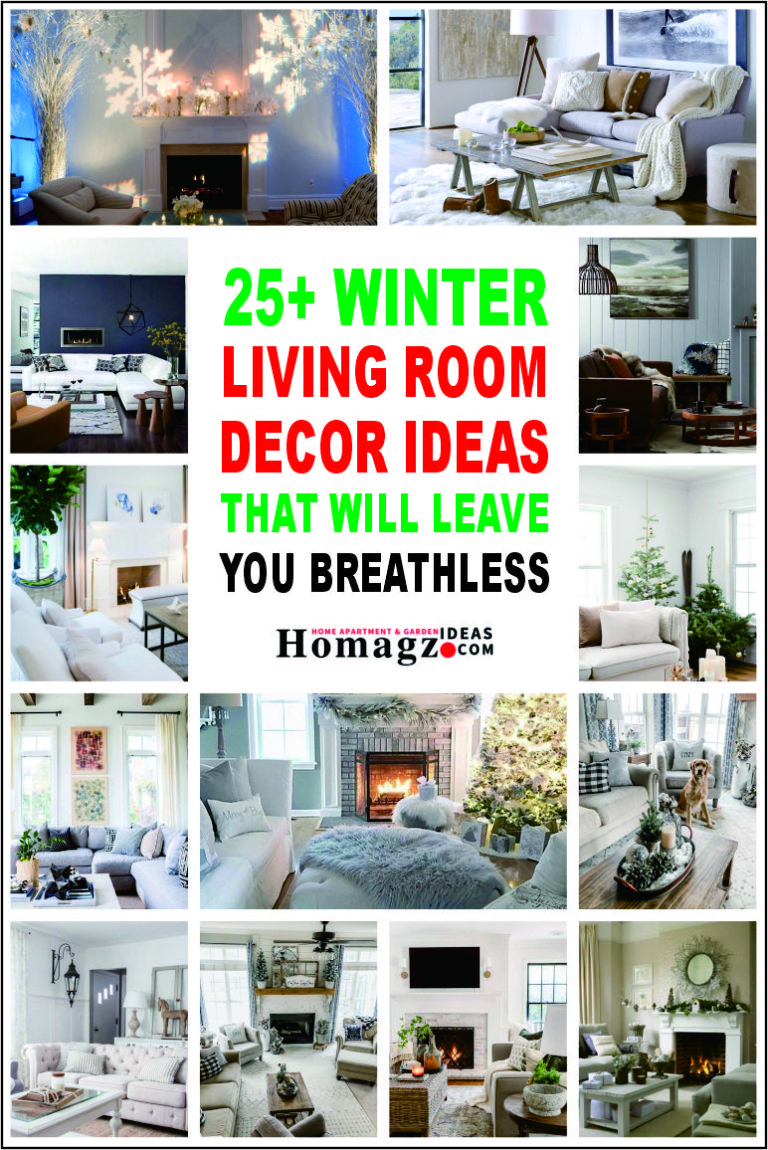 Incredible Winter Living Room