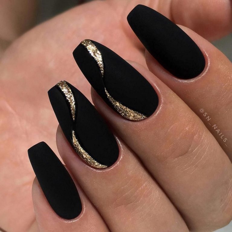 Black nail designs For Women Ideas